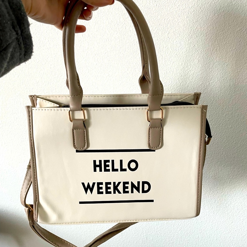 Hello Weekend purse